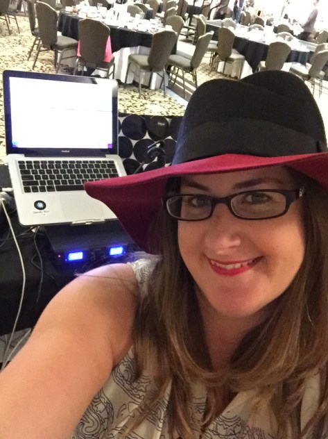 DJ MandyMixes in the DJ Booth at the 2015 show!